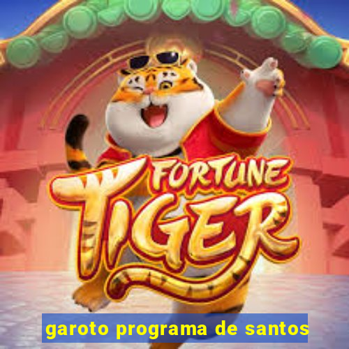 garoto programa de santos